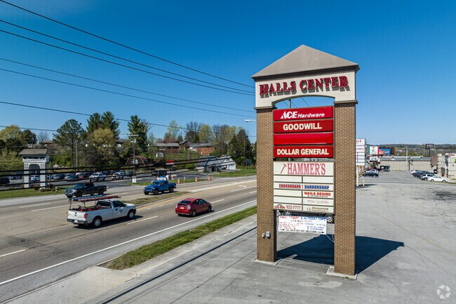 Head to one of the small retail centers in Halls Crossroads
for shopping.