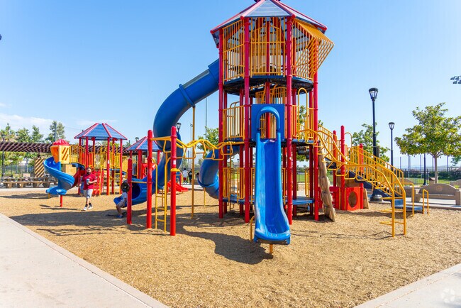 Your kids will love the playground at Lasselle Sports Park.