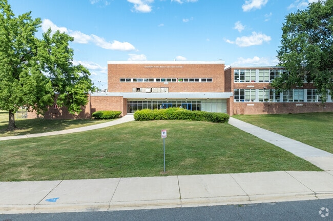 Sparrows Point Middle School in Baltimore has a C+ rating on Niche.