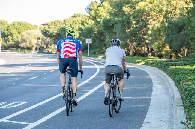 Newport Coast offers wide bike lanes for safe cycling.
