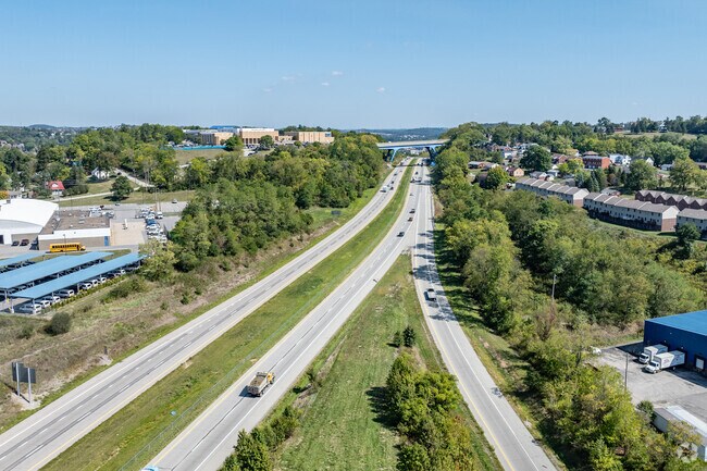 I-79 is the fastest way in and out of the city from Chartiers Township.