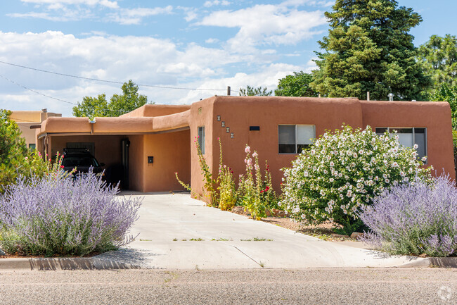 The traditional Adobe style homes are very prominent around Don Diego.