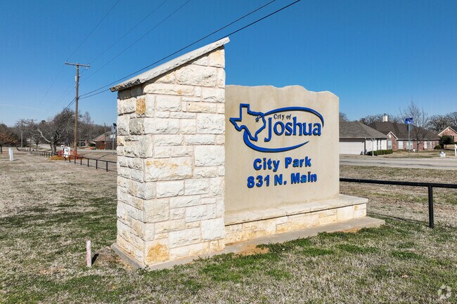 Joshua City Park in Joshua, TX holds many outdoor community events.