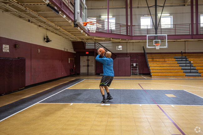 Shoot some hoops at the TJ Davis Recreation Center in Roanoke Rapids.