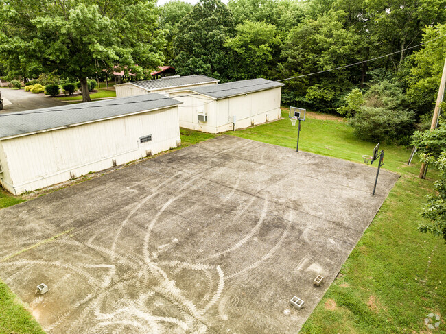 Smyrna West Alternative School basketball court