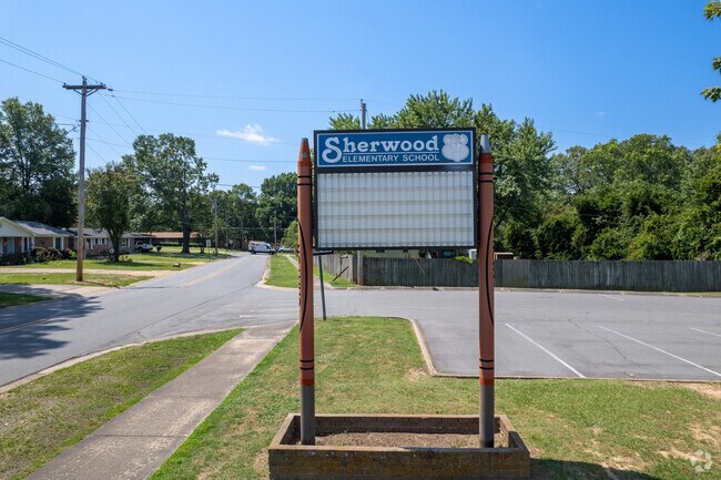Sherwood Elementary School serves grades K-5.