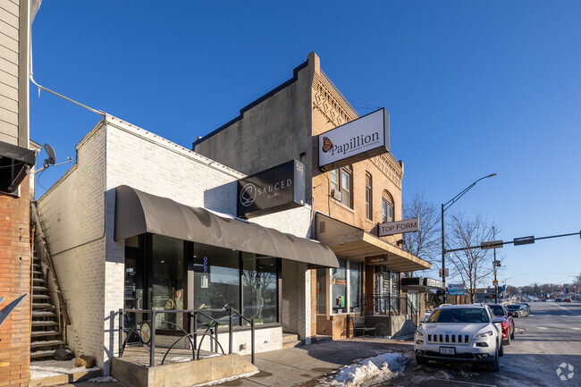Downtown Papillion has many local shops for residents of Papillion to enjoy.