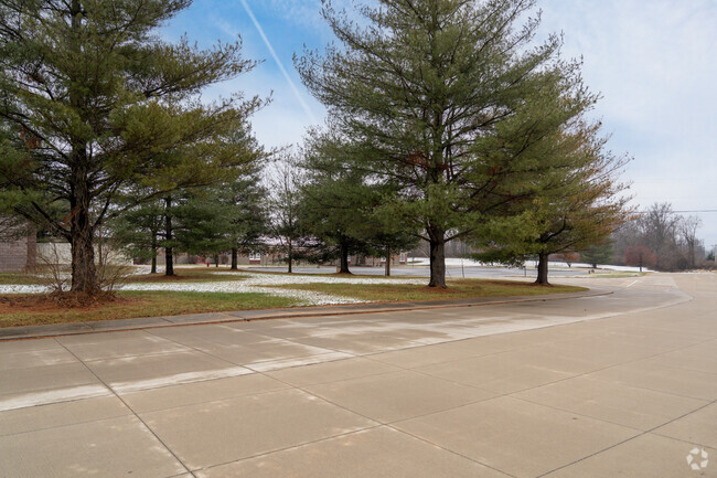 Mid Rivers Elementary School is located on a side road away from the busy Mexico Road.