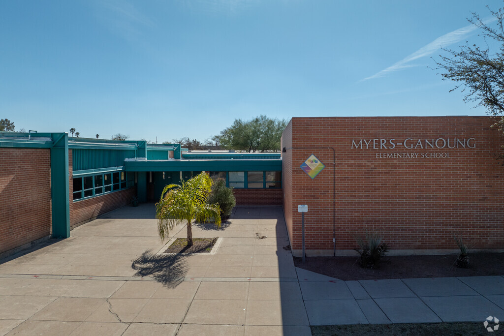 Myers Ganoung Elementary School is located off of Andrew Street in Tucson.