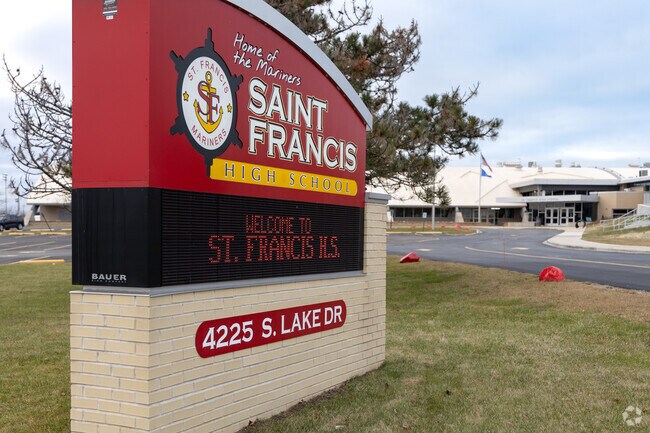 Saint Francis High School offers a close-knit learning environment with a strong college-prep curriculum.
