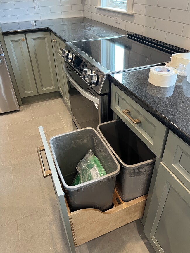 Trash pullouts