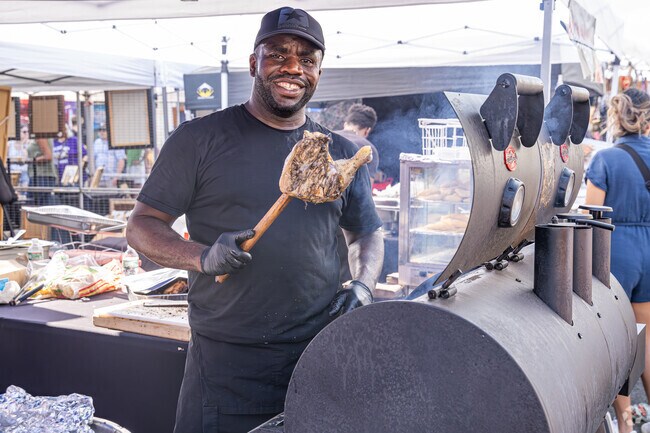 Try the BBQ vendor at The Montclair Jazz Festival.