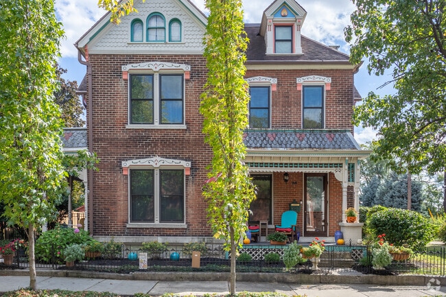 This brick Oregon home was built in 1884,