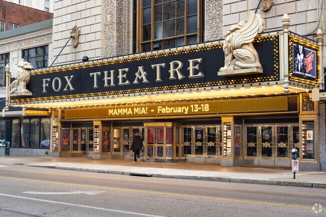 Nearly 100 years old, the Fabulous Fox Theatre is the home of many performing arts.