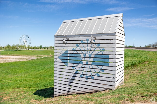 Rotary Park is home to the Wheeler Ferris Wheel, which draws visitors far and wide.