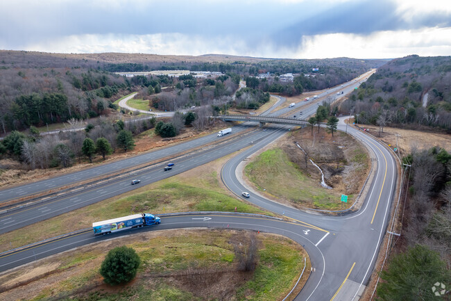 Willington is a remote town but commuters enjoy having several entrances to I-84.