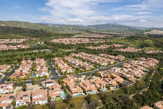 Orchard Hills contains several master-planned communities.