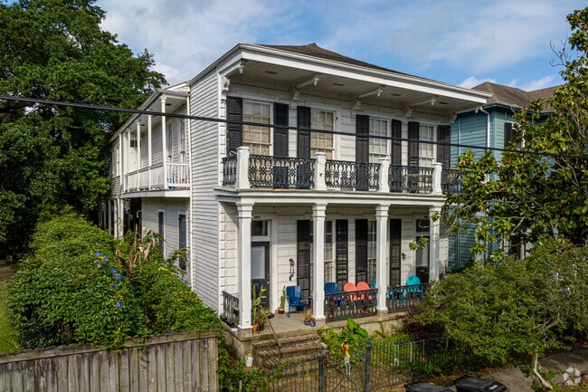 Double-gallery homes line the historic streets of Central City.