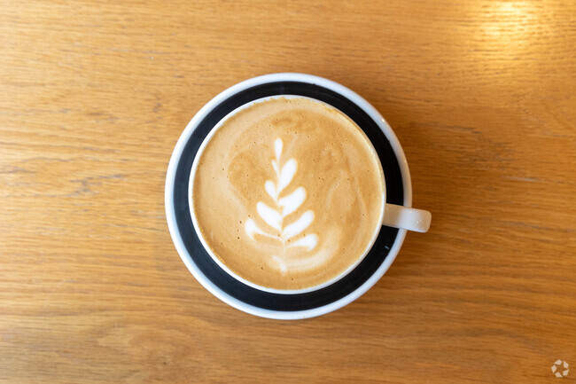 Roosevelt Coffee Roasters coffee is brought to the Taproom fresh and brewed to perfection.