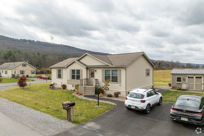 Manufactured housing in Union comes in many forms from trailers to these semi-custom houses.