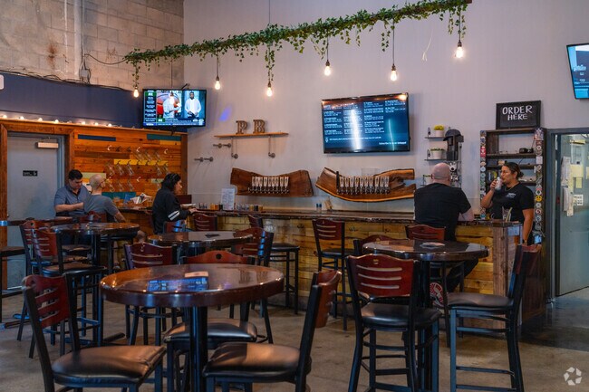 Sip at Pompano Beach Brewing - a beer lover's paradise.