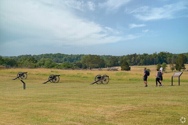 Manassas National Battlefield Park near Sudley Springs offers historic trails and views.