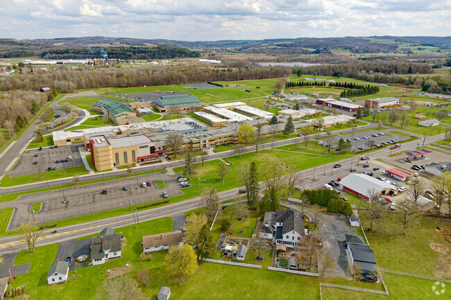 Wayland Cohocton High School in Wayland NY serves approximately 350 students in grades nine through twelve.