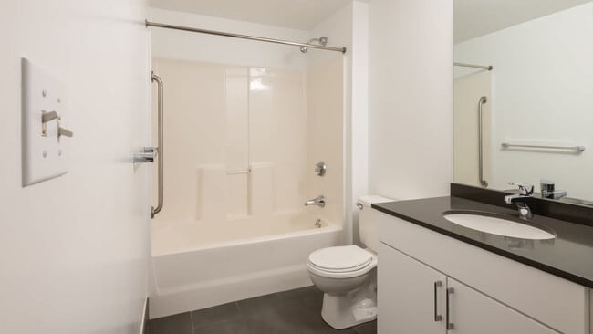 Bathroom With Hard Surface Flooring