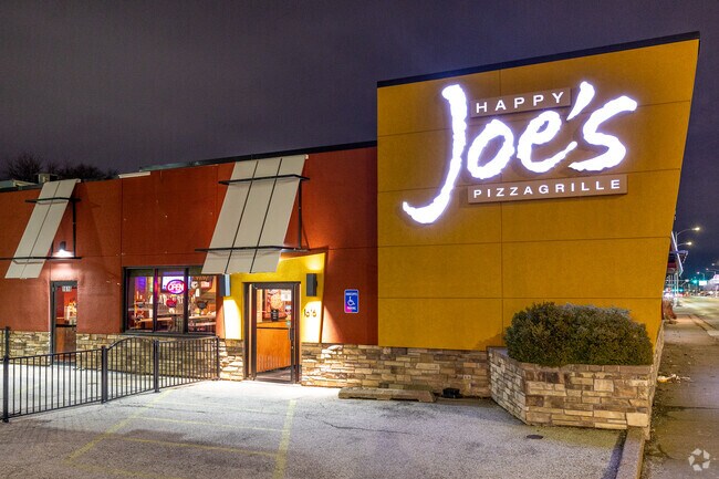 Happy Joe's Pizza is a local favorite regional pizza chain famous for taco pizza.
