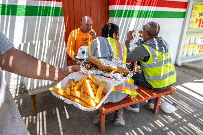 Milano Pizza in Arden on the Severn makes an amazing cheesesteak.