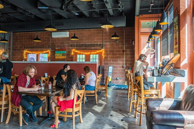 Taste Bistro and Coffee Bar is a frequent stop on East Aurora’s Main Street.