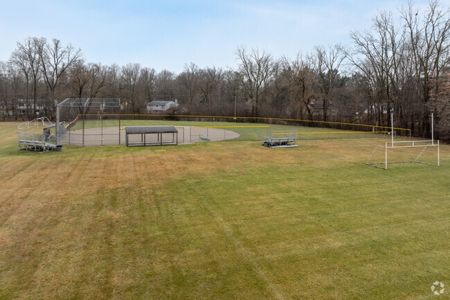 Berkshire Middle School has all the major sports fields.