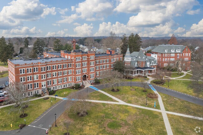 Discover the Academy of Our Lady of Mercy, Lauralton Hall at 00 High St, Milford, CT 06460.