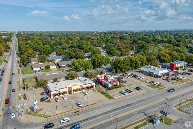 Chimney Hills is located on 81st and Sheridan in Tulsa.