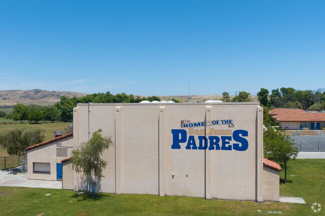 San Juan School, Home of the Padres in San Juan Bautista, California