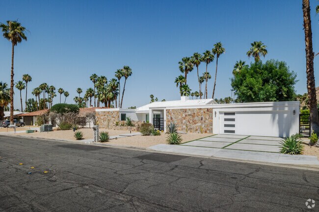 Mid-century and Spanish-style homes are popular builds in the Indian Canyon neighborhoods.