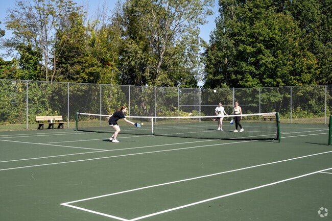 Windham residents can play tennis or pickleball at Griffin Park.