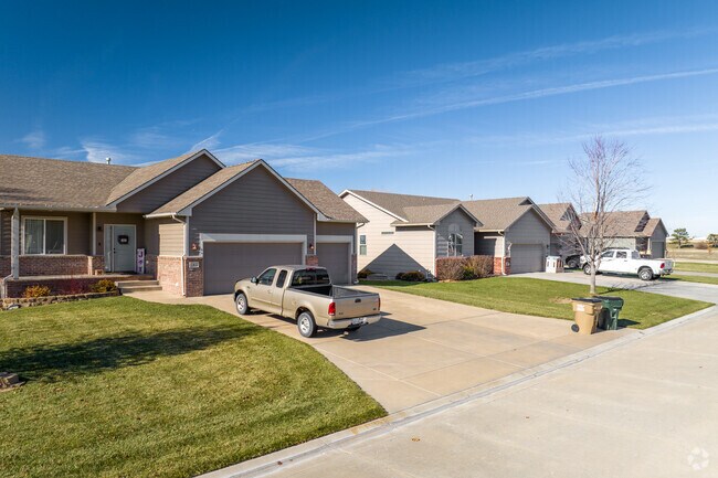 Many of Hesston's neighborhoods consists of New Traditional homes.
