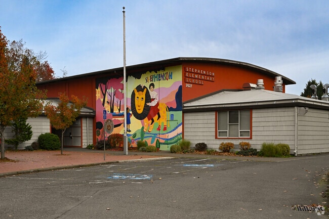 Stephenson Elementary School provides education in the neighborhood of 
Arnold Creek.