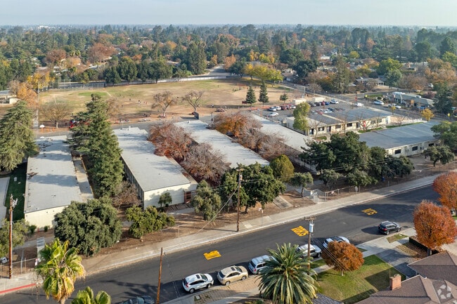 Classrooms at Bullard Talent Project School in Fresno.
