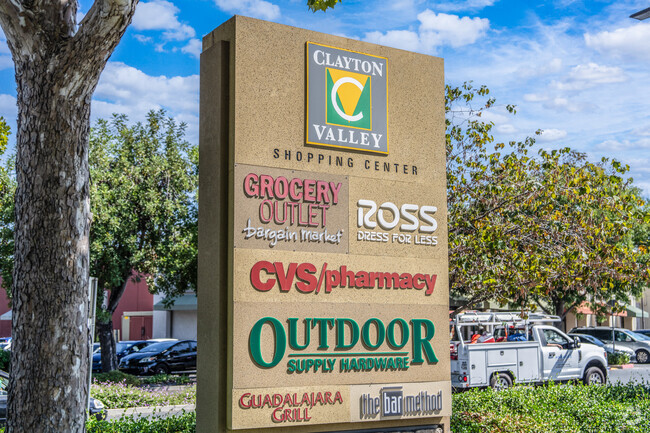 Clayton Valley Shopping Center is a vibrant hub for all your shopping needs.
