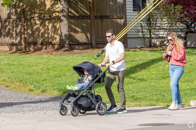 Many new families reside in the Cully neighborhood.