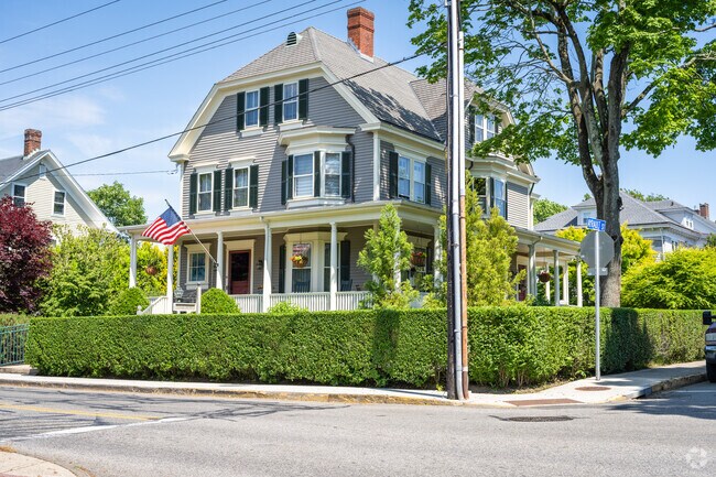 Gorgeous Colonial homes can be found throughout Easton Pond, RI.