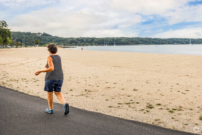 Roosevelt Beach near Upper Brookville is a great place for a walk.