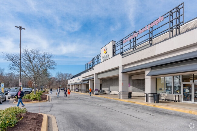 Brock Hall is home to many chain grocery stores like Giant.