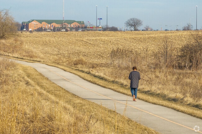 Enjoy miles of nature trails in and around the Grasslands neighborhood.