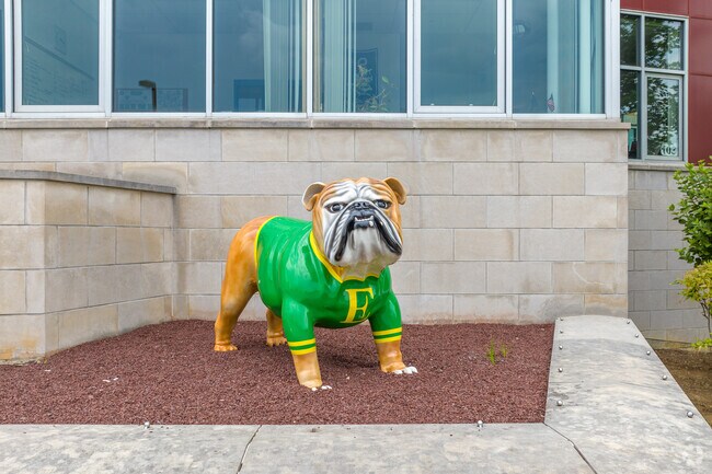 Eyer Middle School in Macungie is home of the bulldogs.