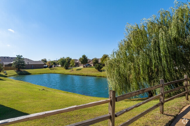 Somers Pointe residents love to take walks around Somers Pointe Park.