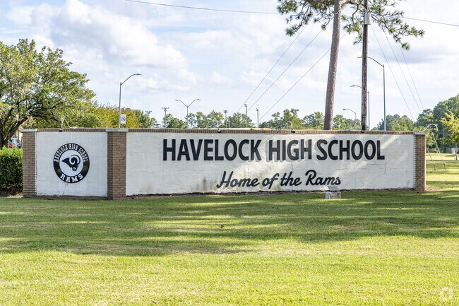Havelock High School is located in Havelock, NC just across from the local military base.