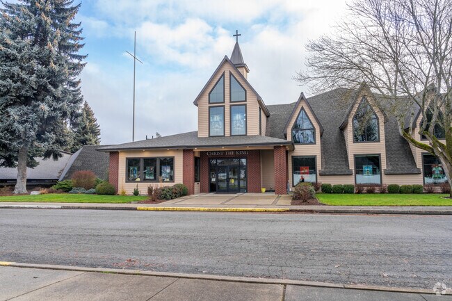 Christ The King Child Development School is within walking distance for many families.